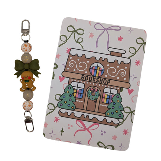 Gingerbread kindle strap and insert