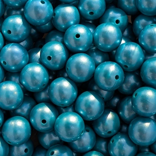 Metallic Teal 15mm